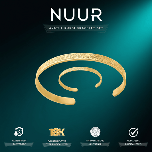 Ayatul Kursi HeartLink™ Bracelet Gift Set - NUUR | South Africa | Official Store