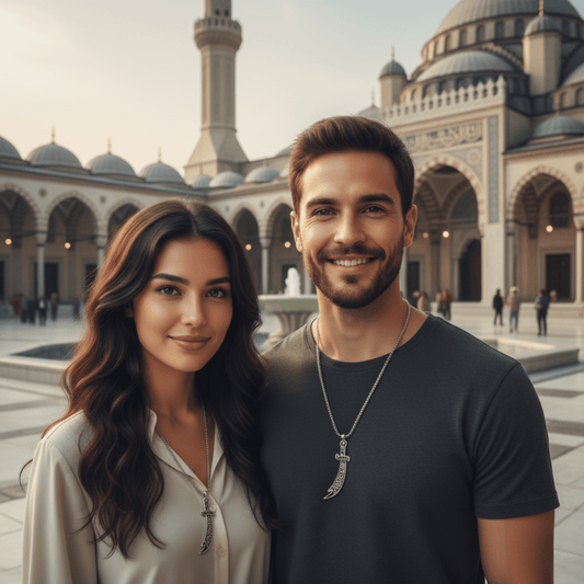 NUUR Zulfiqar Sword Necklace β Stainless Steel, Non - Tarnish | Gift - Ready Islamic Jewelry - NUUR | South Africa | Official Store