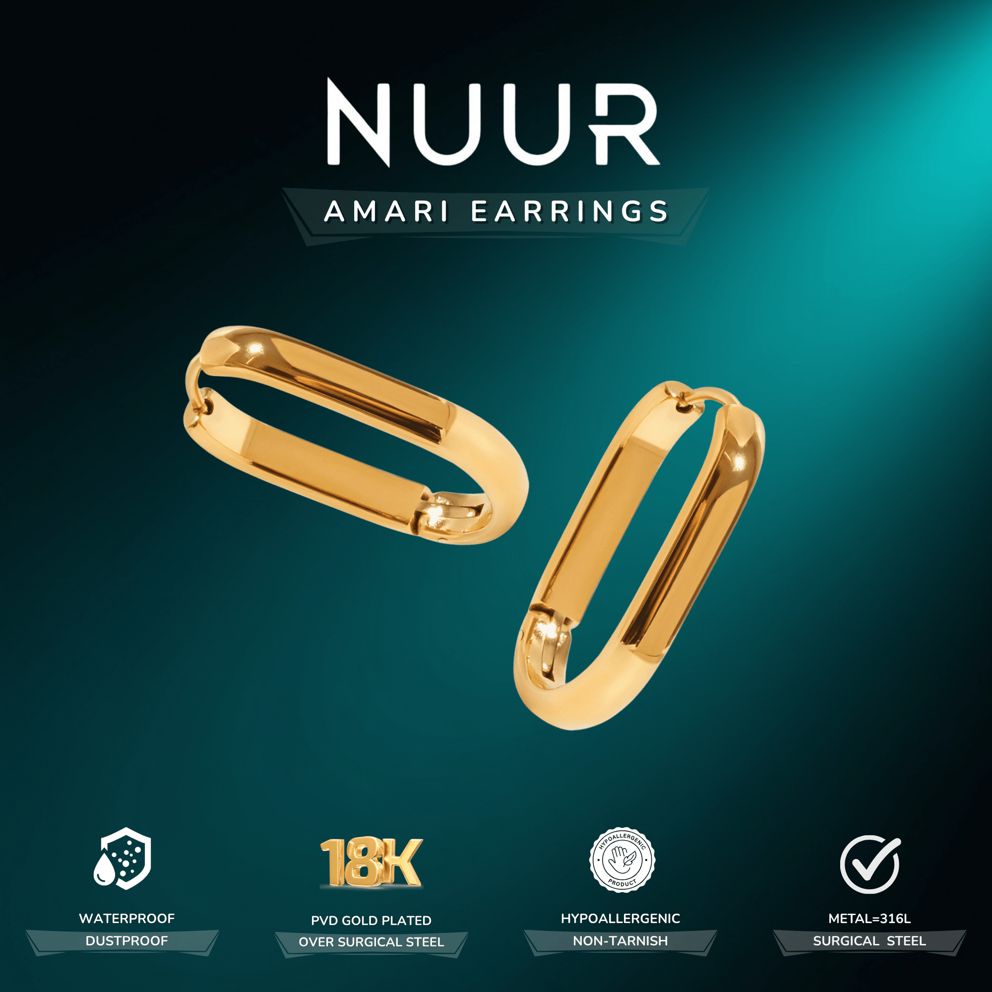 Amari Earrings - NUUR | South Africa | Official Store