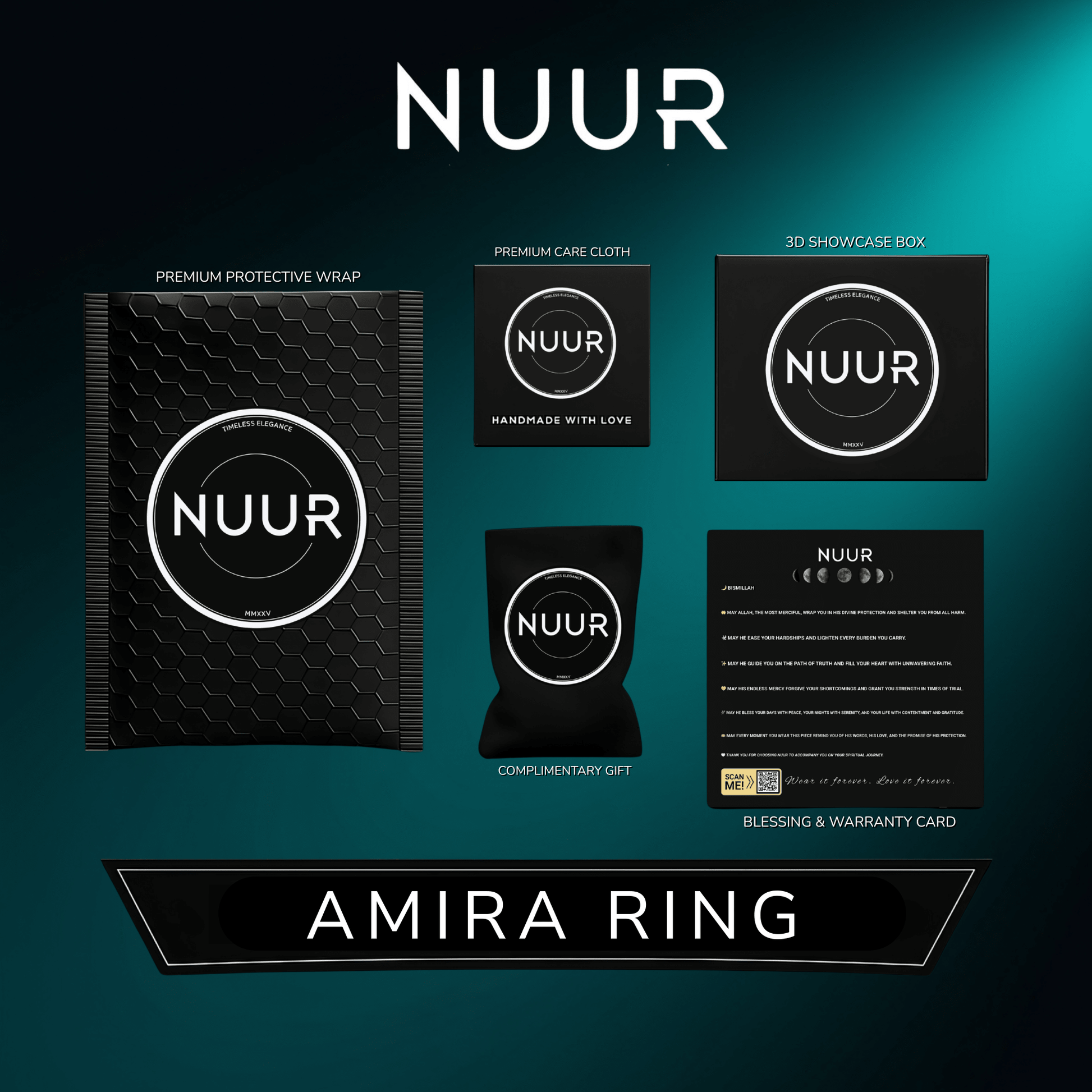 Amira Ring - NUUR | South Africa | Official Store