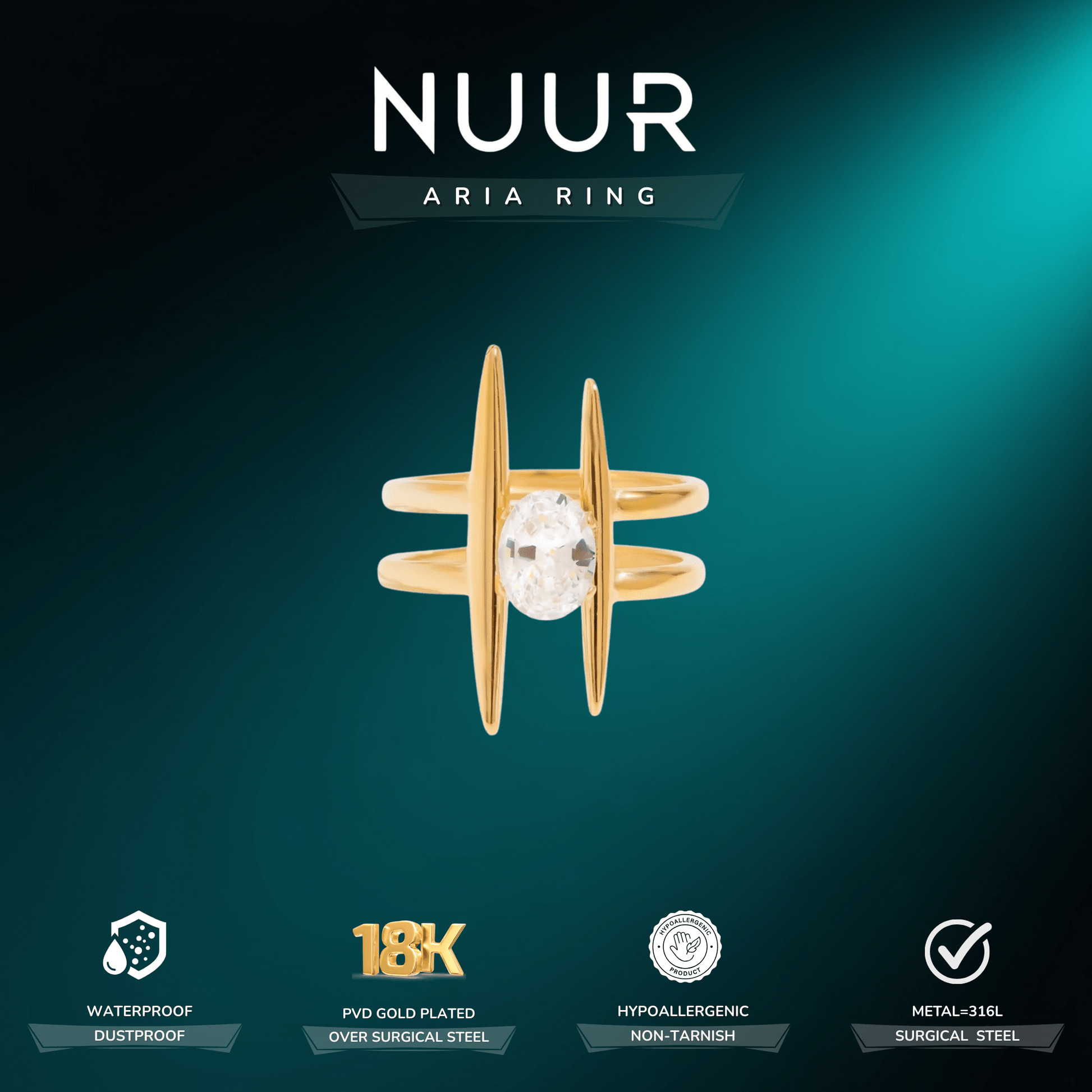 Aria Ring - NUUR | South Africa | Official Store