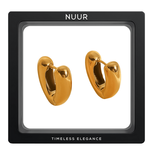 Aura Heart Earrings - NUUR | South Africa | Official Store