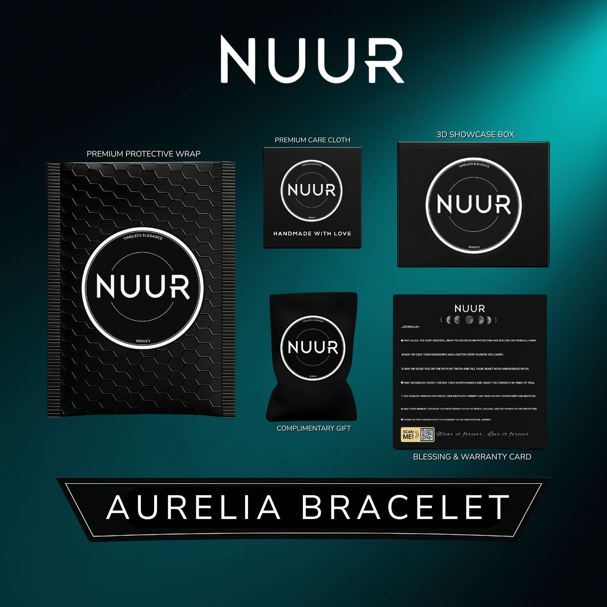 Aurelia Tennis Bracelet - NUUR | South Africa | Official Store
