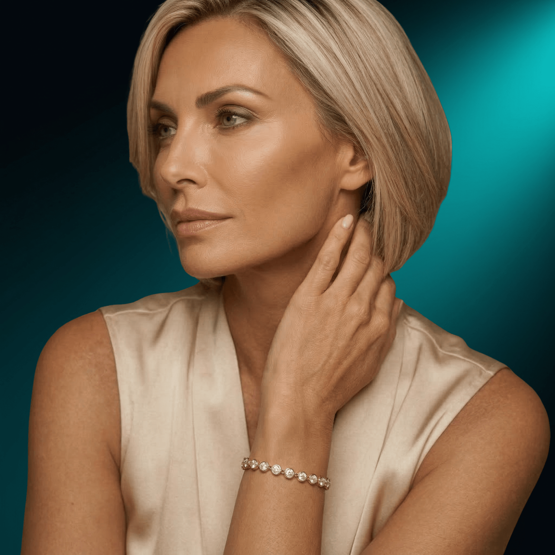 Aurelia Tennis Bracelet - NUUR | South Africa | Official Store