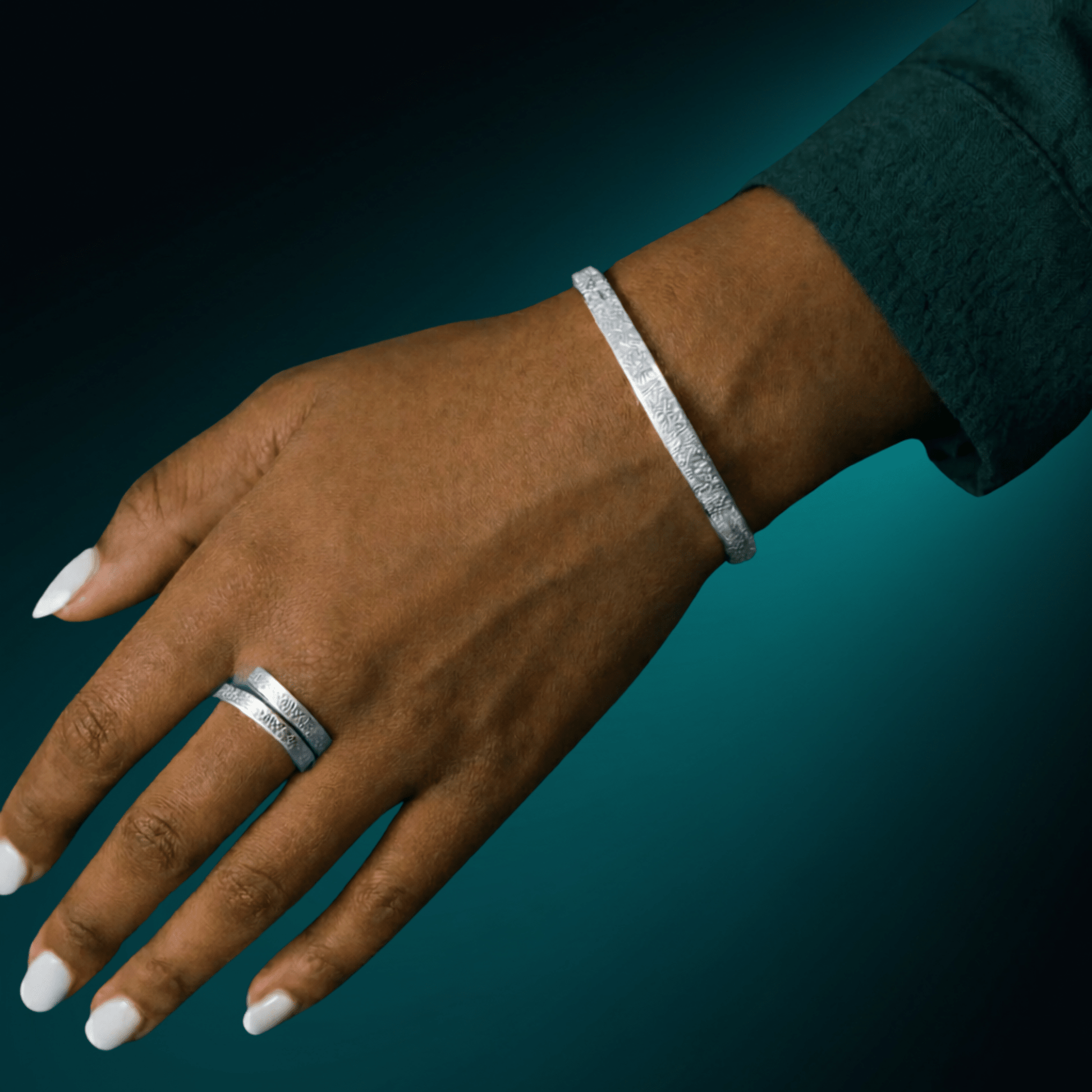 Ayatul Kursi Bracelet & Ring Set - NUUR | South Africa | Official Store