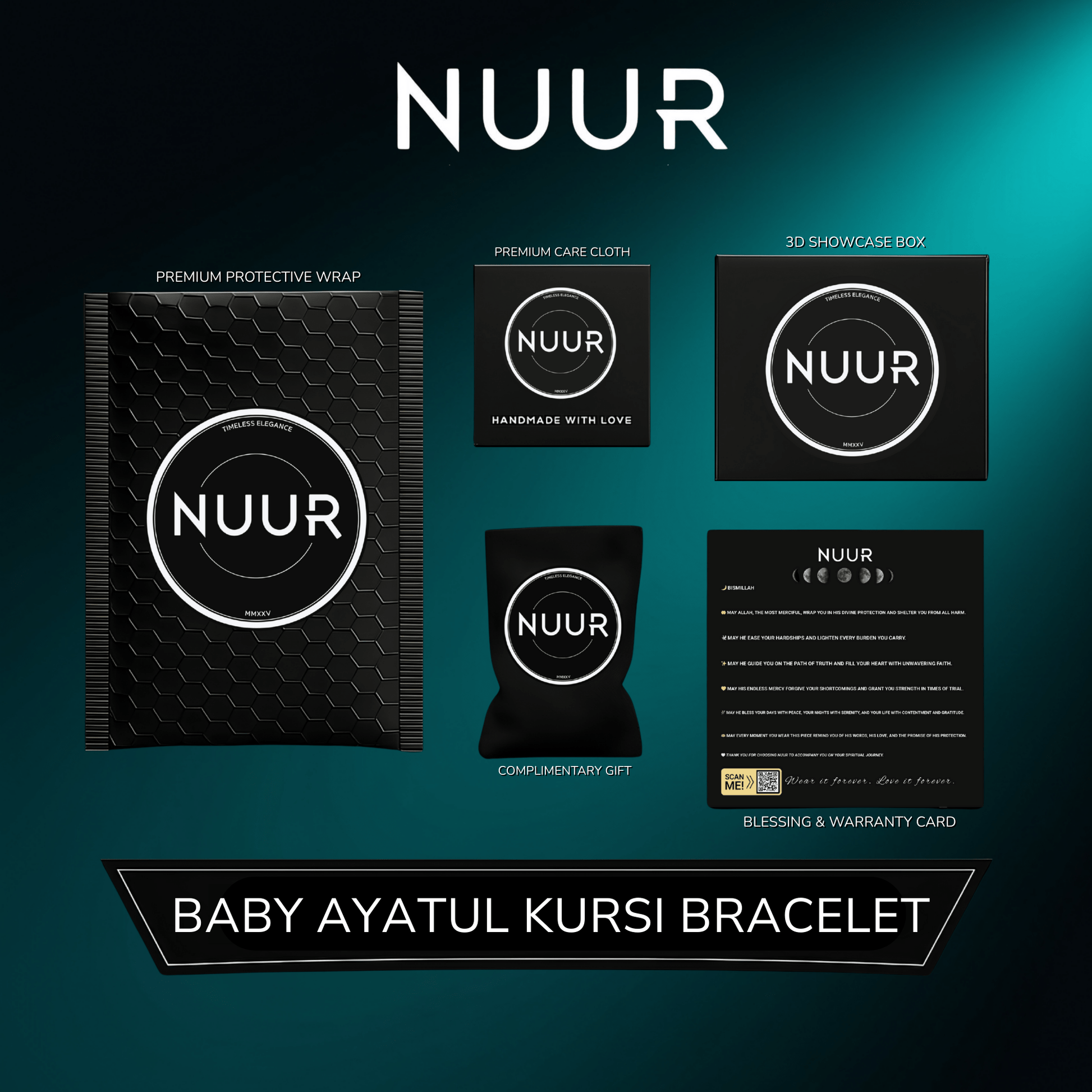 Baby Ayatul Kursi Bracelet - NUUR | South Africa | Official Store