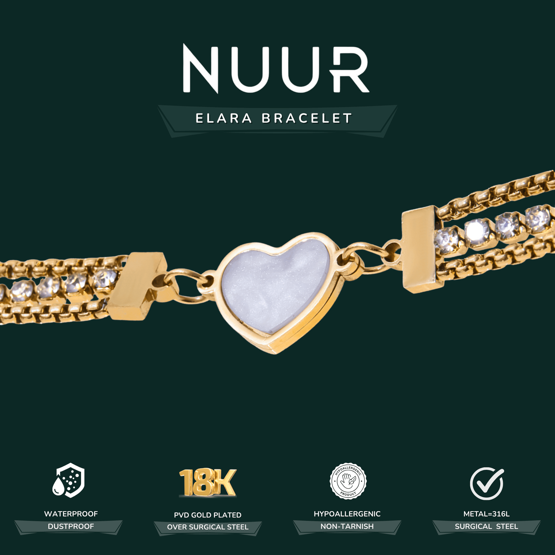 Elara Bracelet - NUUR | South Africa | Official Store