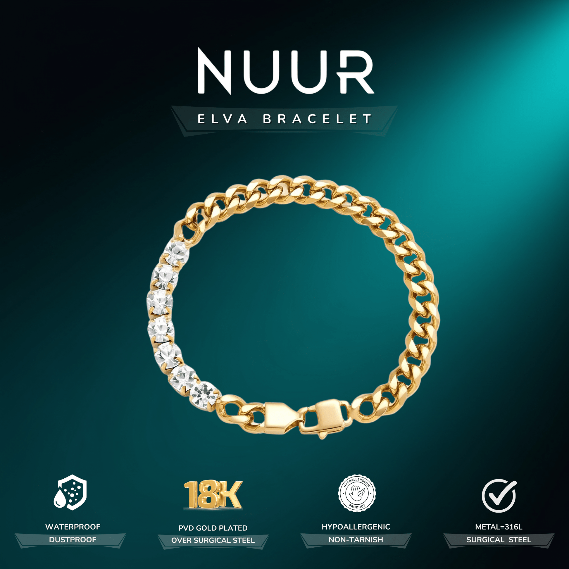 Elva Bracelet - NUUR | South Africa | Official Store