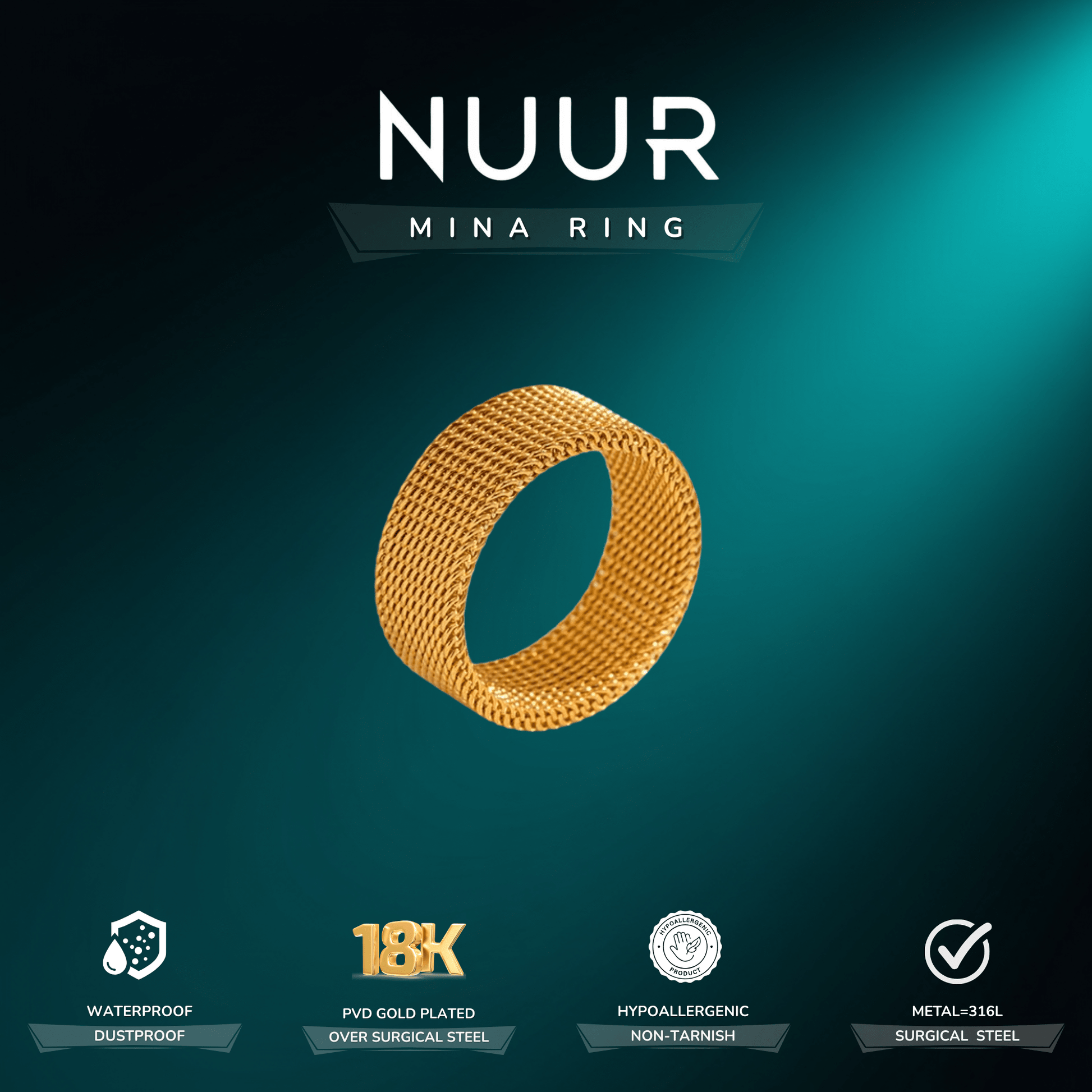 Mina Ring - NUUR | South Africa | Official Store