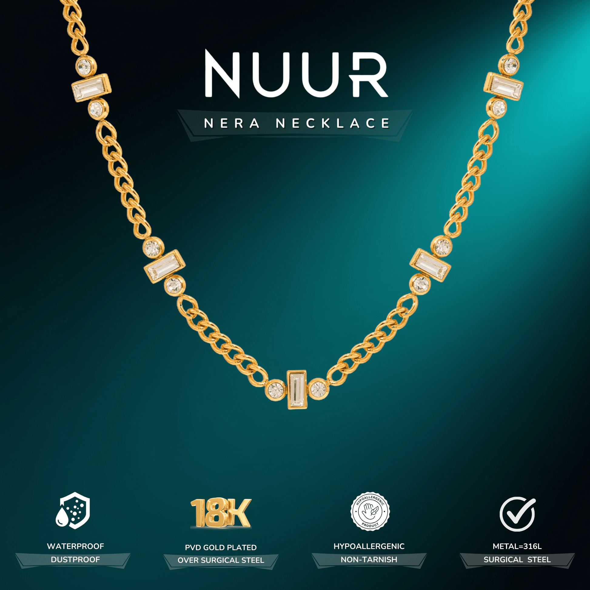 Nera Necklace - NUUR | South Africa | Official Store