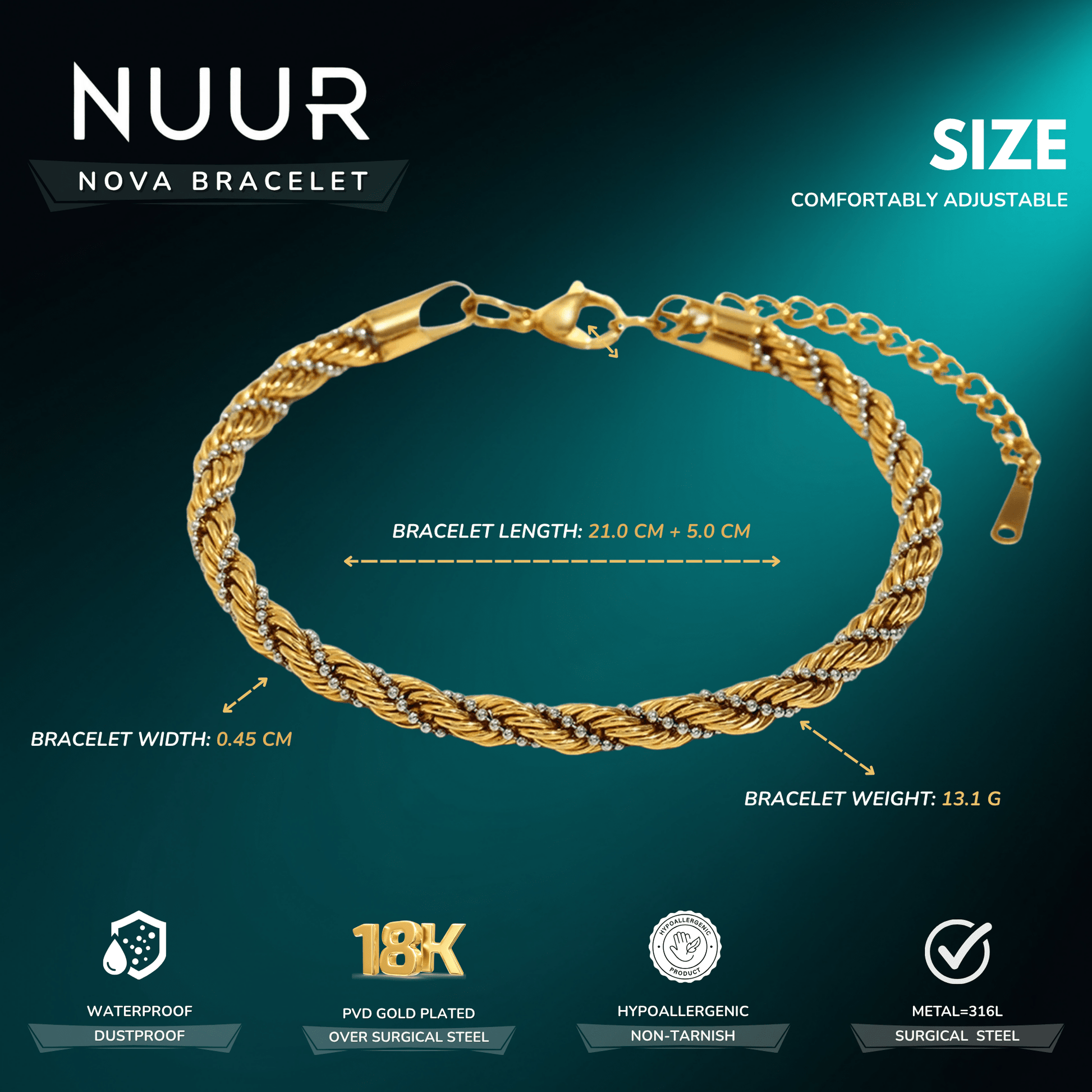 Nova Bracelet - NUUR | South Africa | Official Store