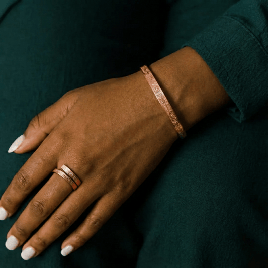 NUUR Ayatul Kursi Bracelet & Ring Set ( Rose Edition ) - NUUR | South Africa | Official Store