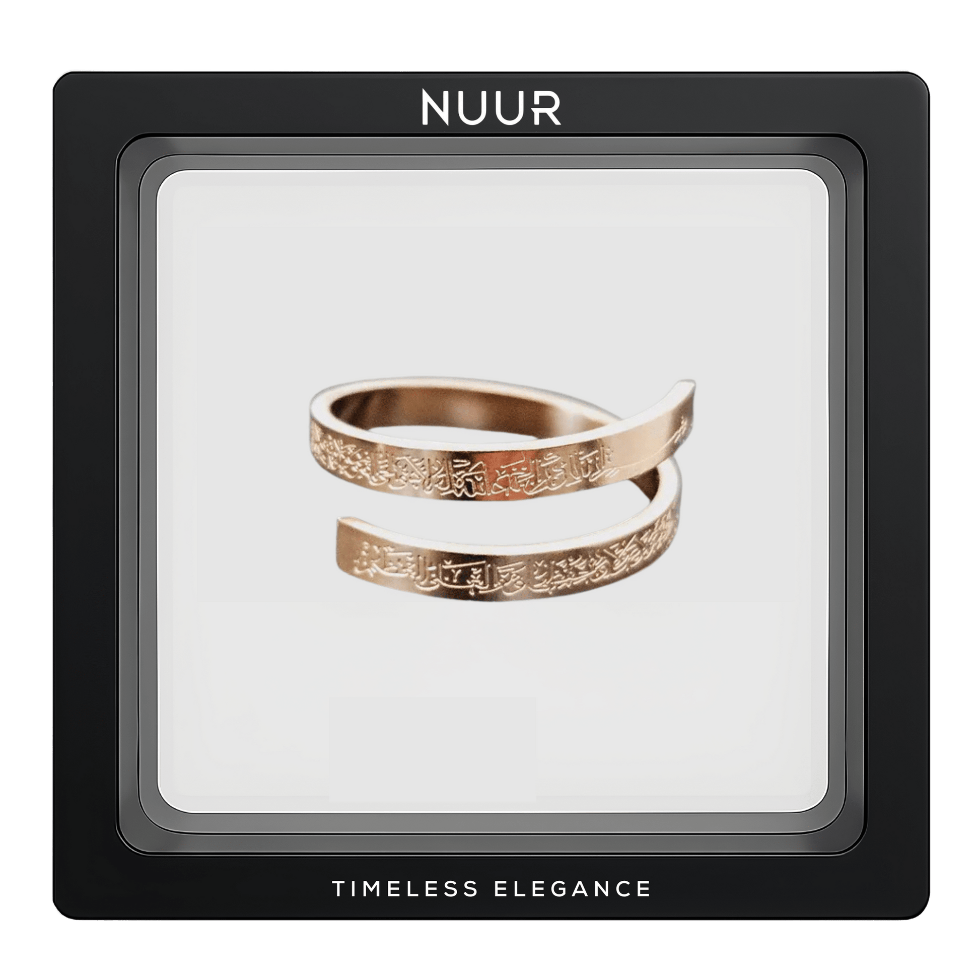 NUUR Ayatul Kursi Ring – 18K Gold Plated, Non - Tarnish | Gift - Ready Islamic Jewelry - NUUR | South Africa | Official Store