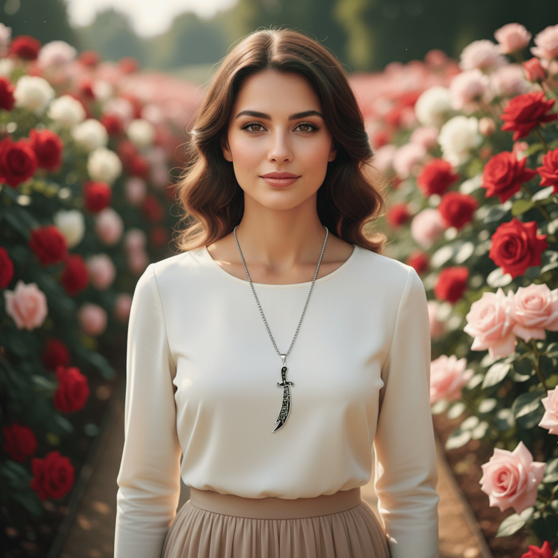 NUUR Zulfiqar Sword Necklace – Stainless Steel, Non - Tarnish | Gift - Ready Islamic Jewelry - NUUR | South Africa | Official Store