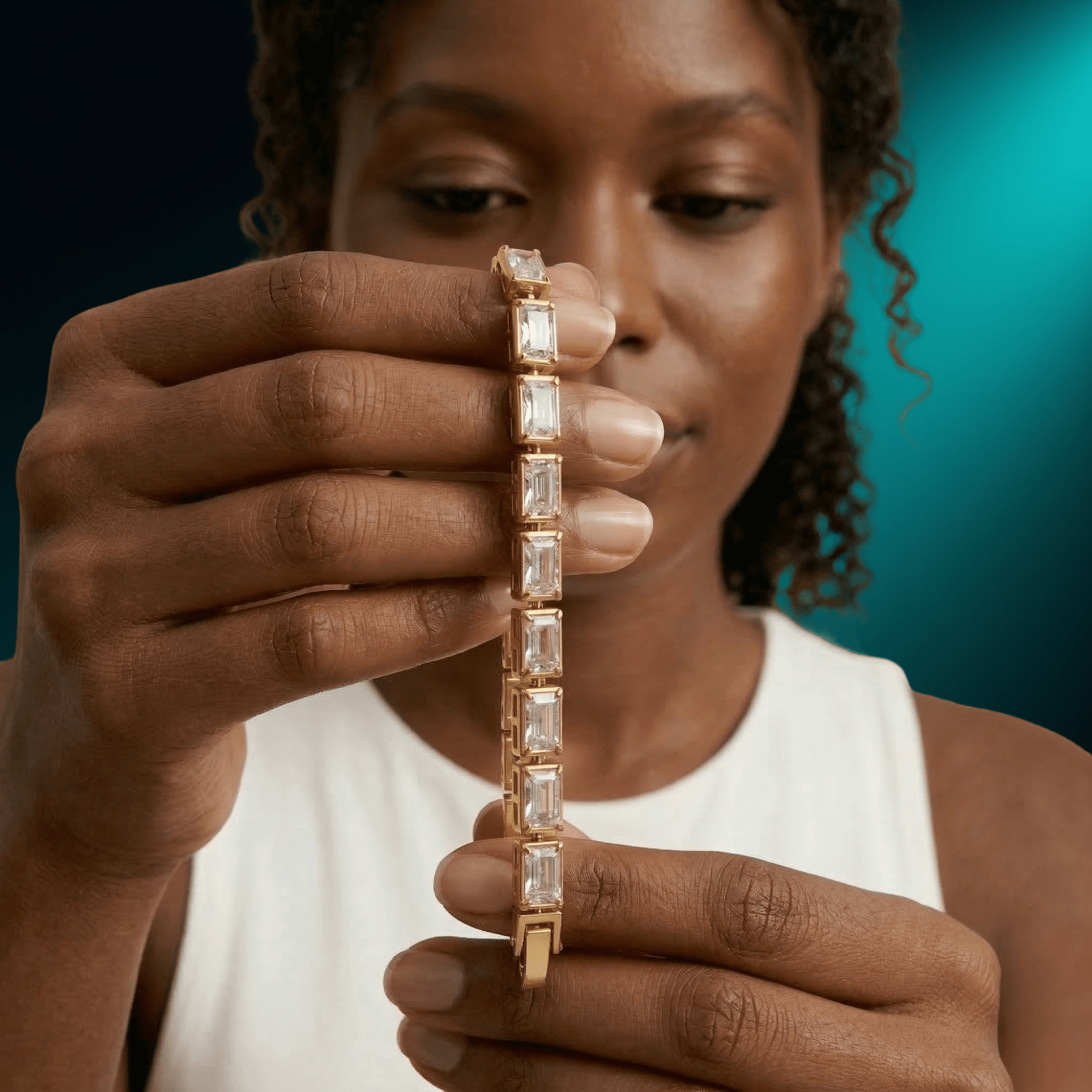 Selene Tennis Bracelet - NUUR | South Africa | Official Store