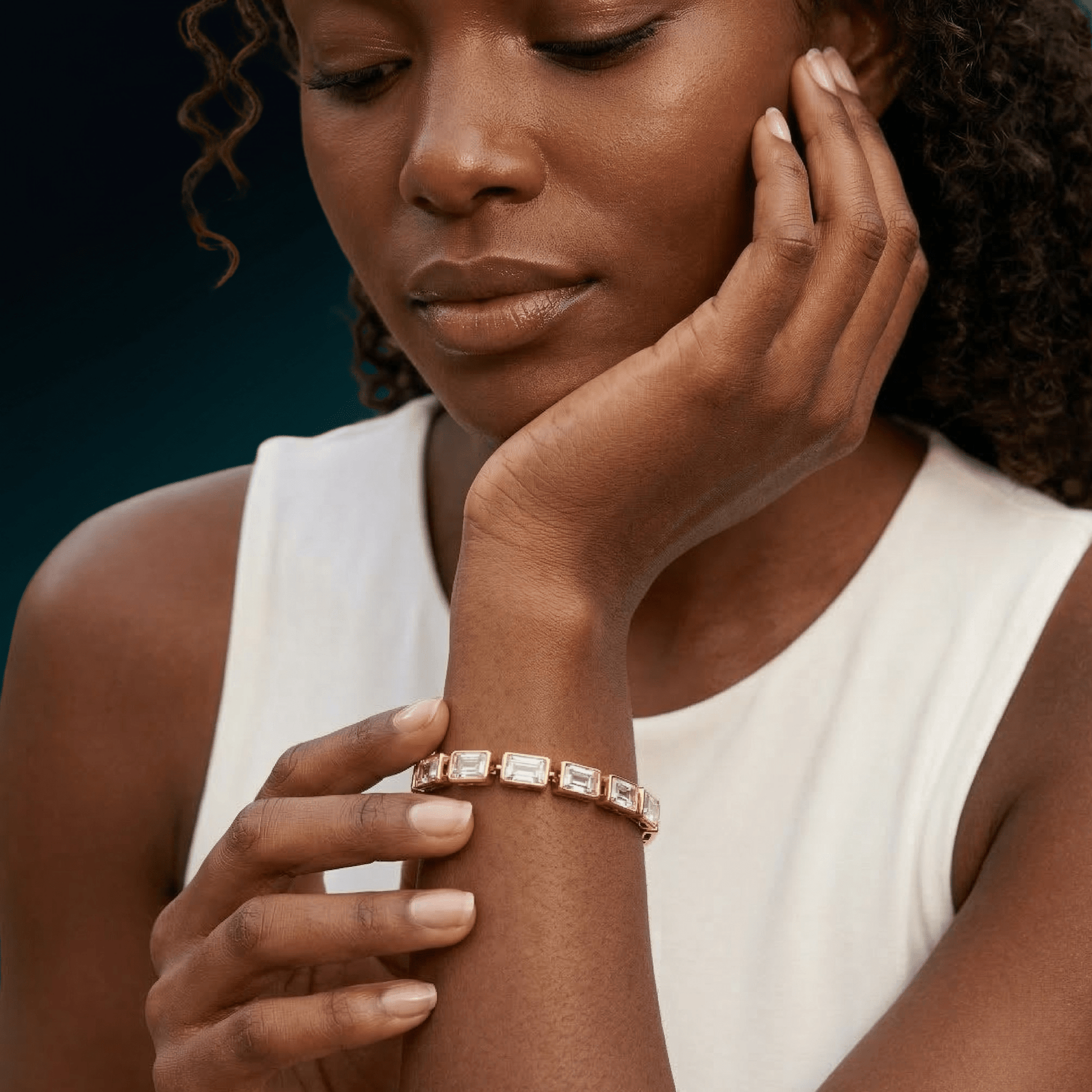 Selene Tennis Bracelet - NUUR | South Africa | Official Store