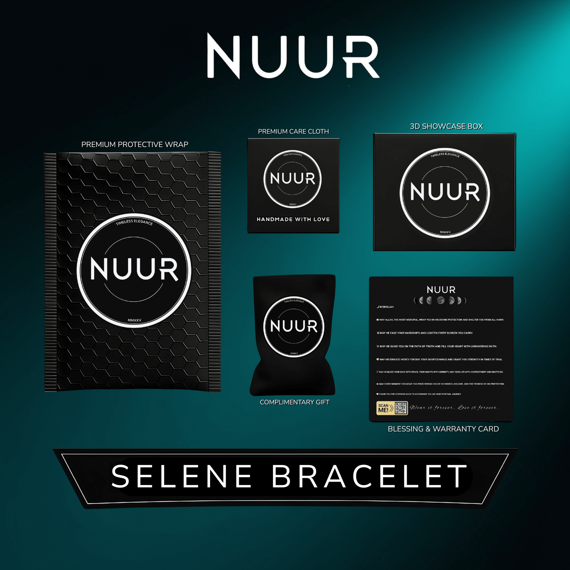 Selene Tennis Bracelet - NUUR | South Africa | Official Store