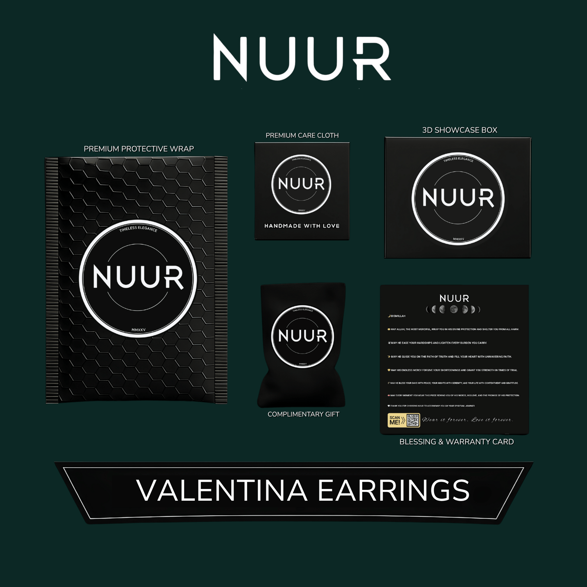 Valentina Earrings - NUUR | South Africa | Official Store
