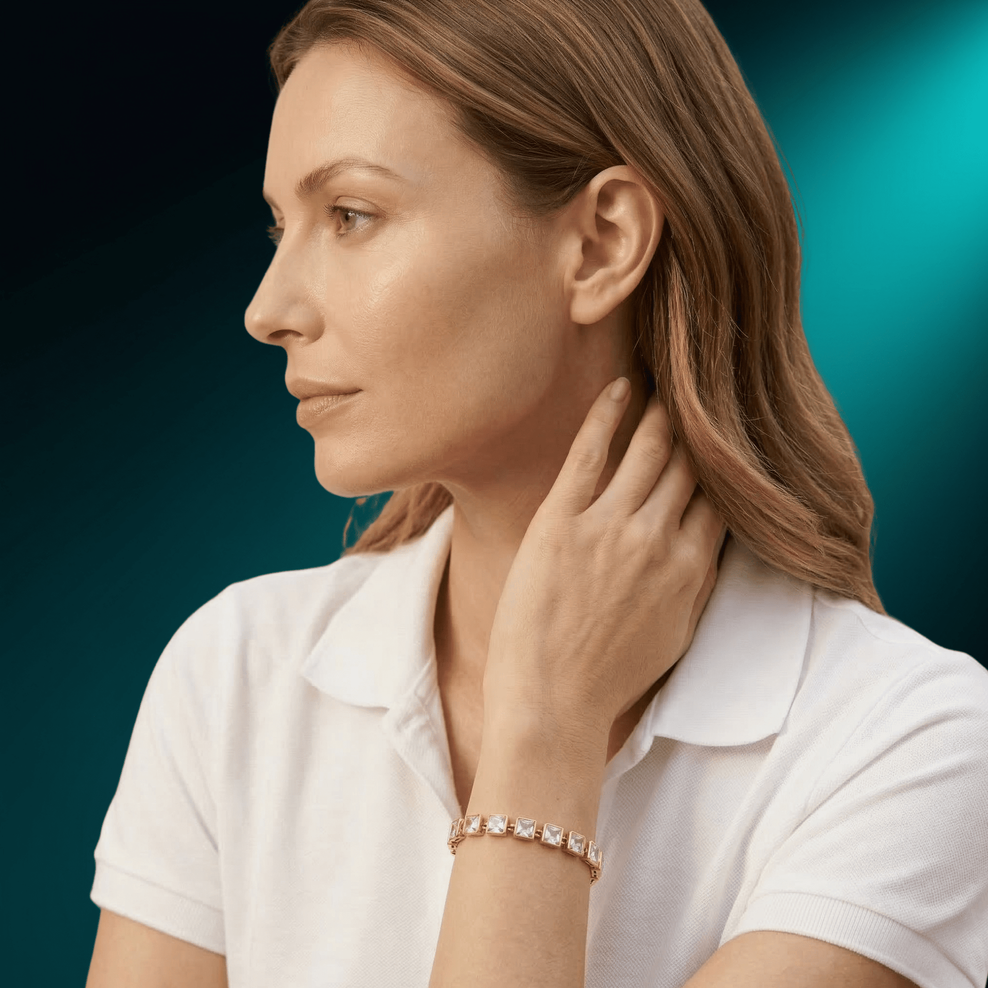 Valeria Tennis Bracelet - NUUR | South Africa | Official Store