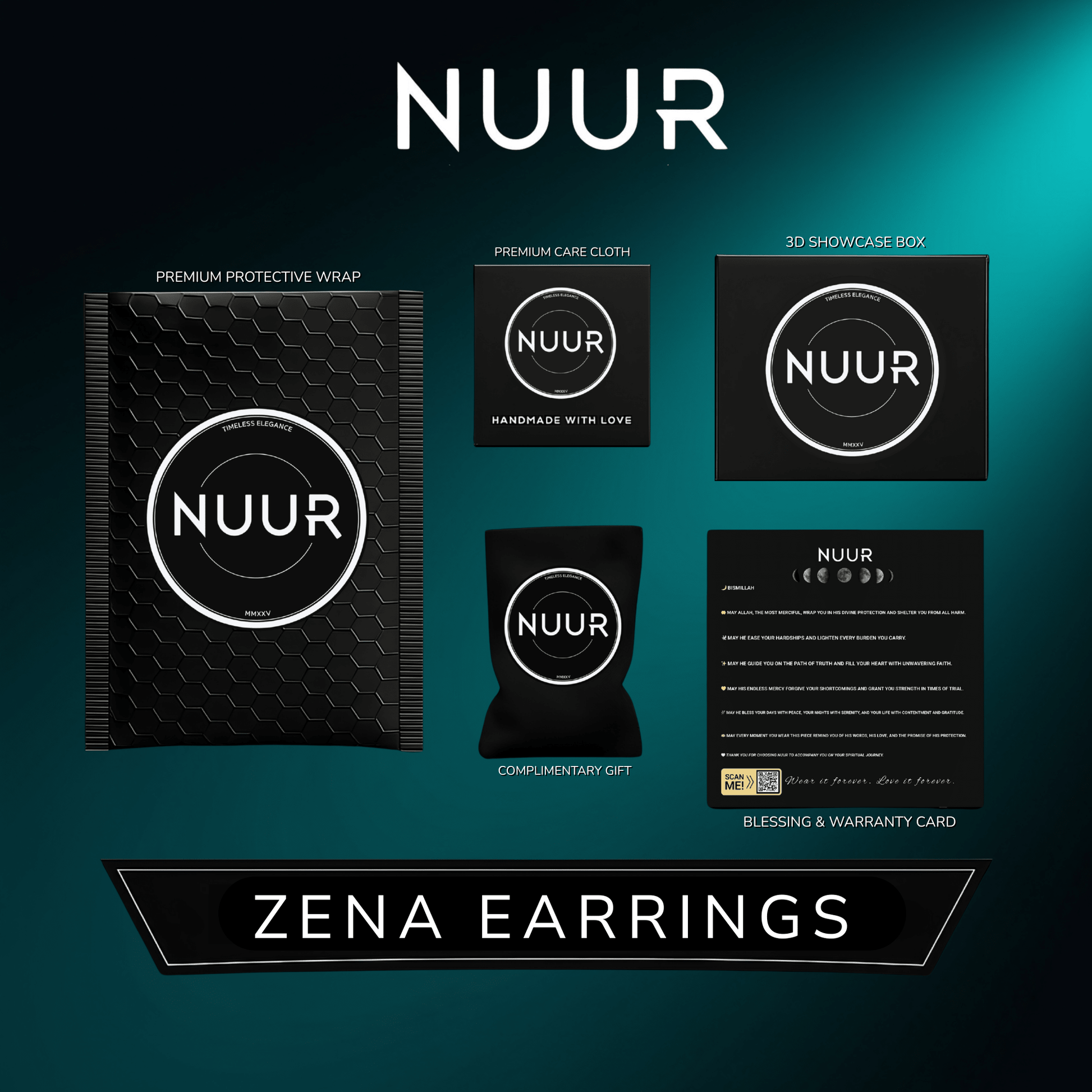 Zena Earrings - NUUR | South Africa | Official Store