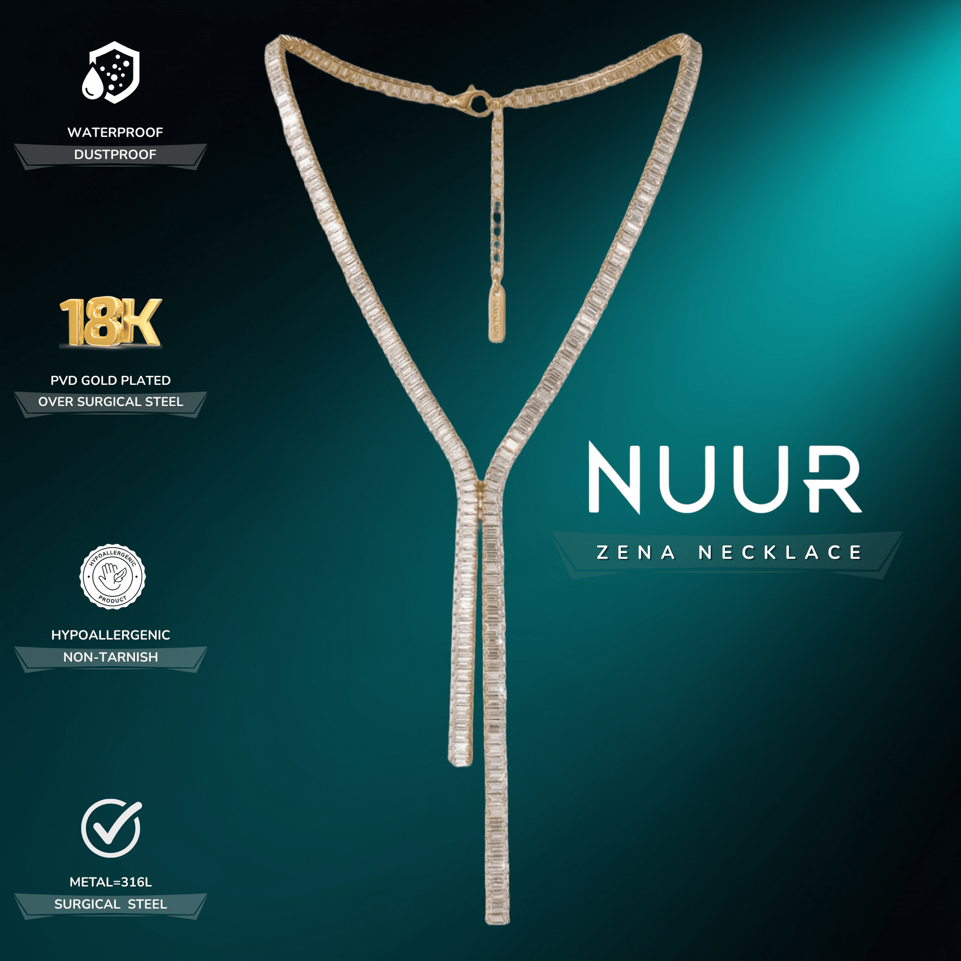 Zena Necklace - NUUR | South Africa | Official Store